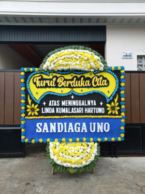 Papan Bunga Duka di Denpasar Timur